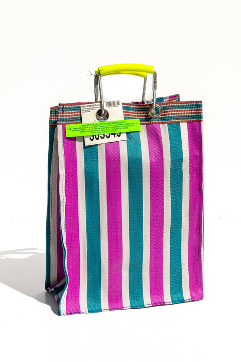 Recycled Striped Tote Bag - Tall (D15)