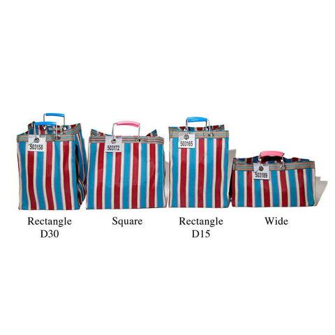 Recycled Striped Tote Bag - Deep (D30)