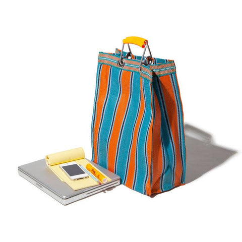 Recycled Striped Tote Bag - Tall (D15)