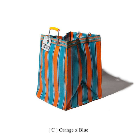 Recycled Striped Tote Bag - Deep (D30)