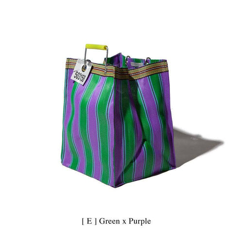 Recycled Striped Tote Bag - Deep (D30)