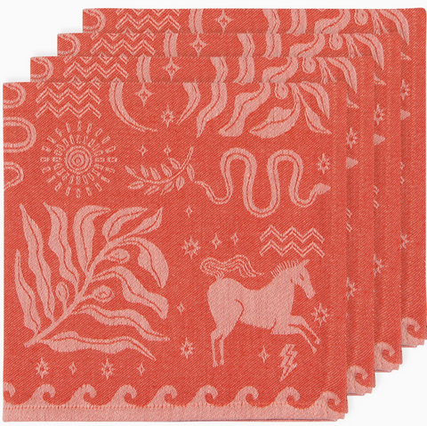 Olympus Jacquard Napkins Set of 4