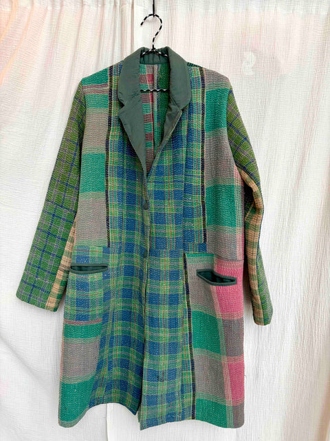 Vintage Quilted Ermine Blazer 013