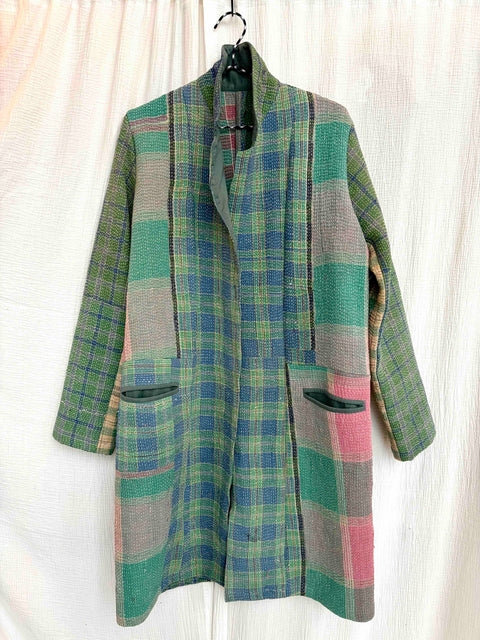 Vintage Quilted Ermine Blazer 013