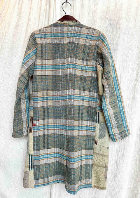 Vintage Quilted Ermine Blazer 014