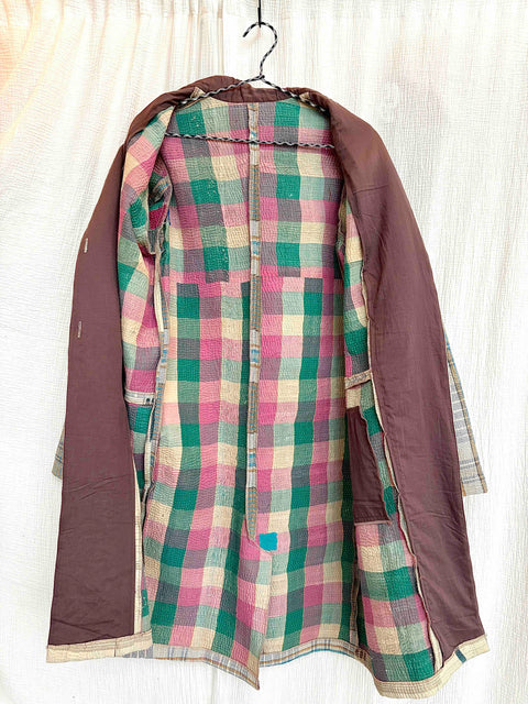Vintage Quilted Ermine Blazer 014