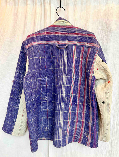 Vintage Quilted Atlas Jacket 012
