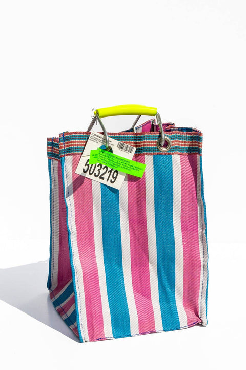 Recycled Striped Tote Bag - Deep (D30)